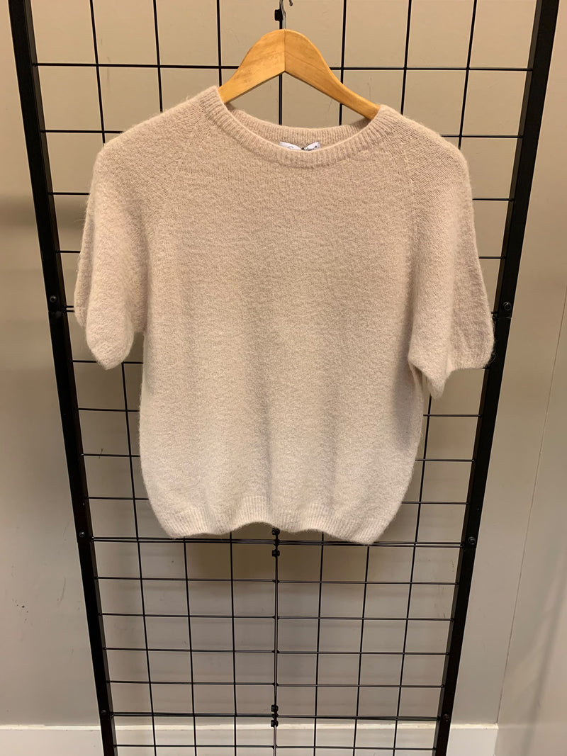 Alpaca trui met korte mouw