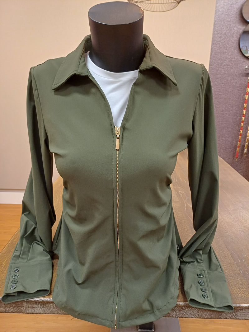 Blouse met rits