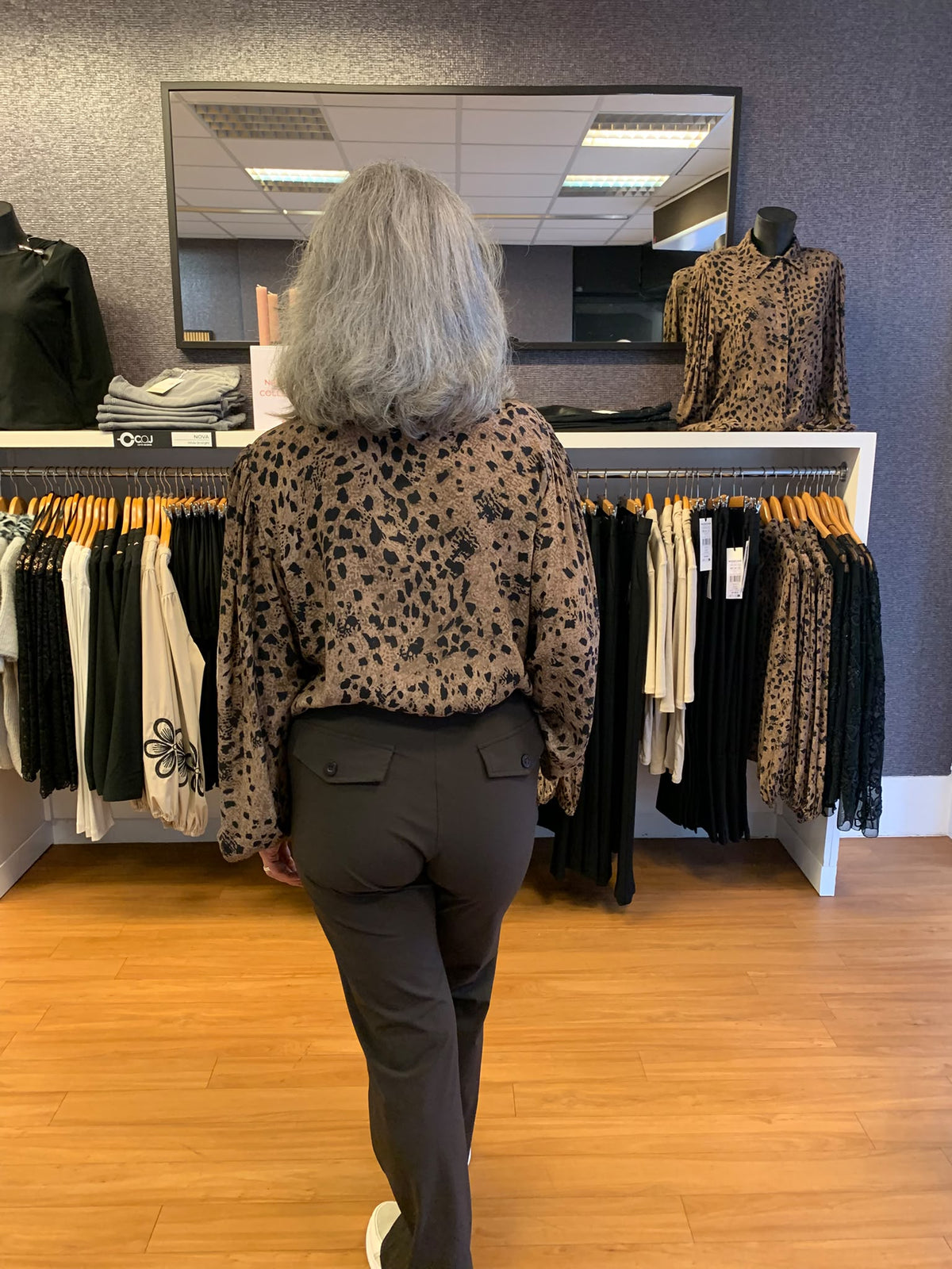 Blouse "Sammy"met lange mouw