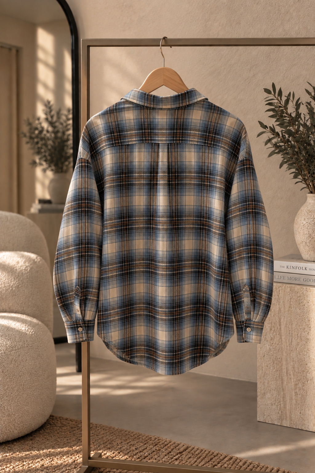 Blue Check Shirt