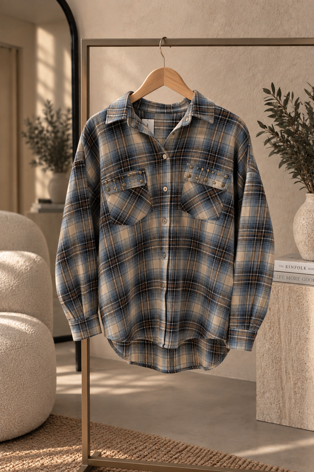Blue Check Shirt
